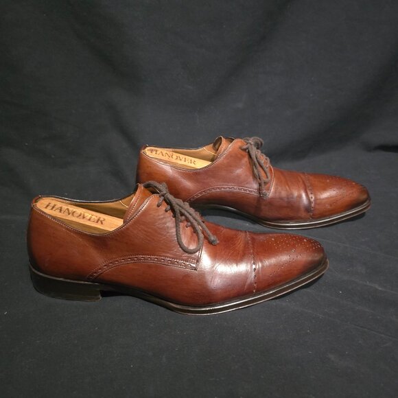 Mezlan Made in Spain Men\'s Brown Lace Up Leather Dress Shoes - 11M US main image 10